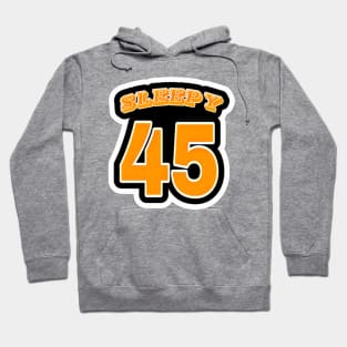 Sleepy 45 - Sticker - Front Hoodie